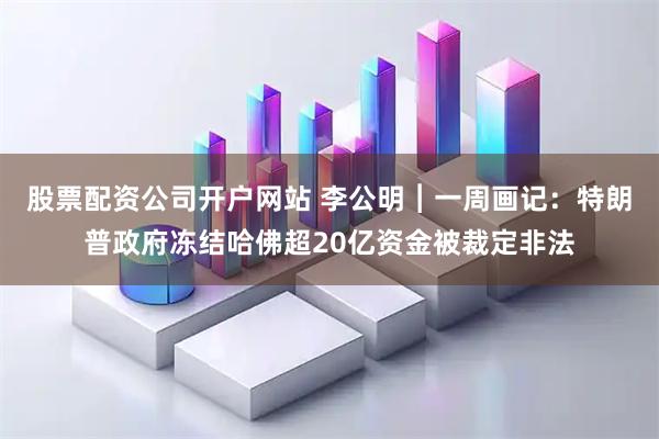 股票配资公司开户网站 李公明︱一周画记：特朗普政府冻结哈佛超20亿资金被裁定非法